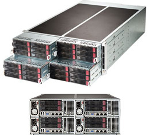 SYS-F628R3-RTBN+ | Supermicro | SuperServer F628R3-RTBN+ Intel® C612 LGA 2011 (Socket R) Rack (4U) Black