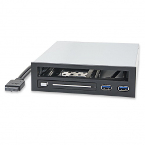 SY-MRA55005 | SYBA | drive bay panel 5.25" I/O ports panel Black, White