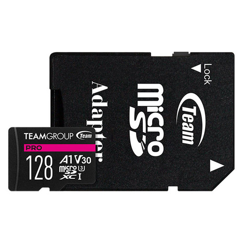 TPUSDX128GIV30A1P03 | Team Group | PRO V30 memory card 128 GB MicroSDXC Class 3