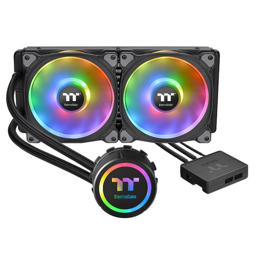 CL-W257-PL14SW-B | Thermaltake | Floe DX RGB Processor All-in-one liquid cooler Black 1 pc(s)
