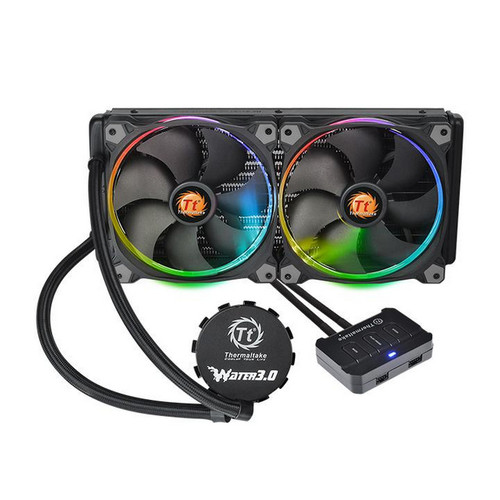 CL-W138-PL14SW-A | Thermaltake | Water 3.0 Riing RGB 280 Processor All-in-one liquid cooler 5.51" (14 cm) Black