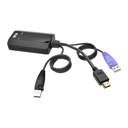 B055-001-UHD | Tripp Lite | KVM cable Black, Purple