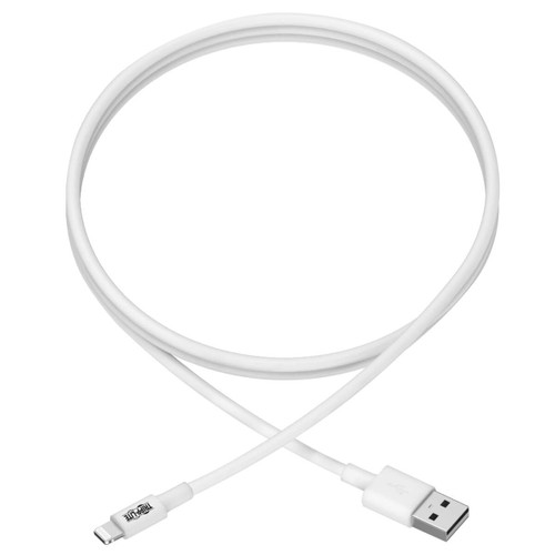 M100-003-WH | Tripp Lite | lightning cable 39.4" (1 m) White M100-003-WH | Tripp Lite | lightning cable 39.4" (1 m) White