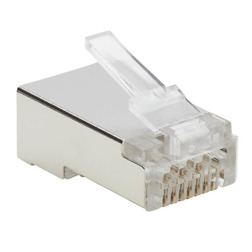 N232-100-FTP | Tripp Lite | wire connector RJ45 Metallic, Transparent