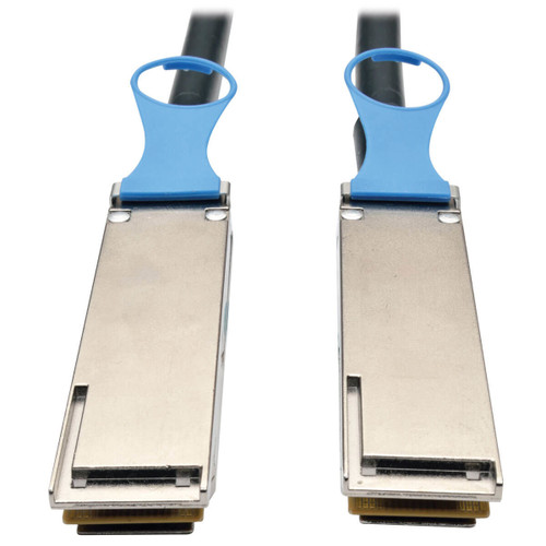 N282-03M-28-BK | Tripp Lite | fiber optic cable 118.1" (3 m) QSFP+ Black