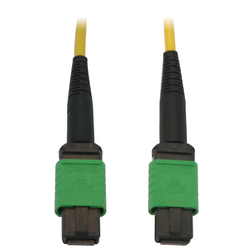 N390B-05M-12-AP | Tripp Lite | fiber optic cable 196.9" (5 m) MPO/MTP OFNR OS2 Black, Yellow