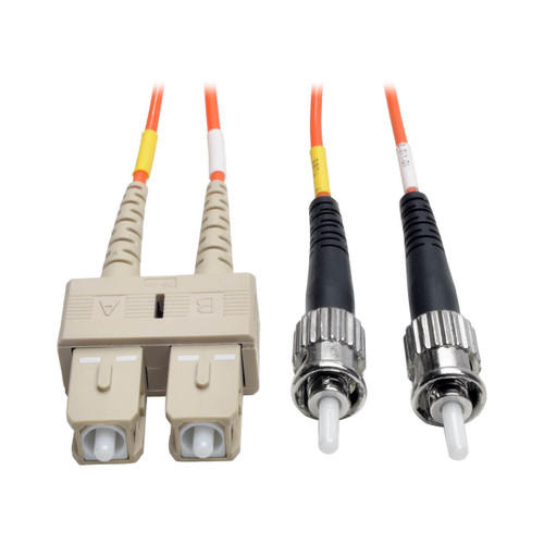 N504-02M | Tripp Lite | fiber optic cable 78.7" (2 m) 2x SC 2x ST Orange