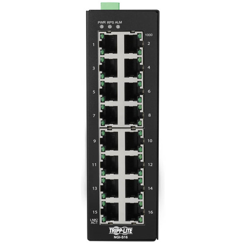 NGI-S16 | Tripp Lite | network switch Managed Gigabit Ethernet (10/100/1000) Black