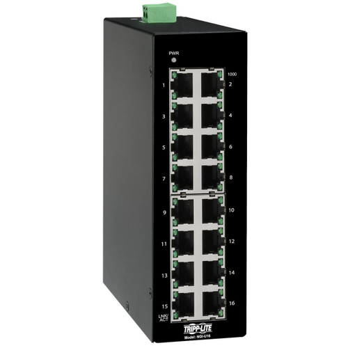 NGI-U16 | Tripp Lite | network switch Unmanaged Gigabit Ethernet (10/100/1000) Black