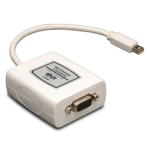 P137-06N-VGA | Tripp Lite | video cable adapter Mini DisplayPort VGA (D-Sub) + 3.5mm White