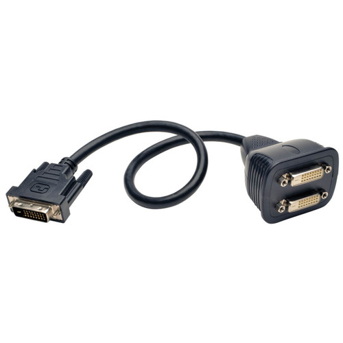 P564-001 | Tripp Lite | DVI cable 12.2" (0.31 m) DVI-D 2 x DVI-D Black