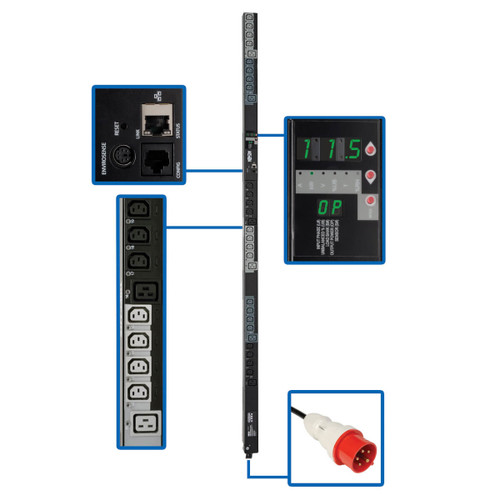 PDU3XVSR6G20 | Tripp Lite | power distribution unit (PDU) 30 AC outlet(s) 0U Black