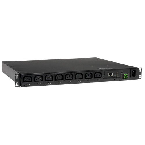 PDUMH15HVNET | Tripp Lite | power distribution unit (PDU) 8 AC outlet(s) 1U Black