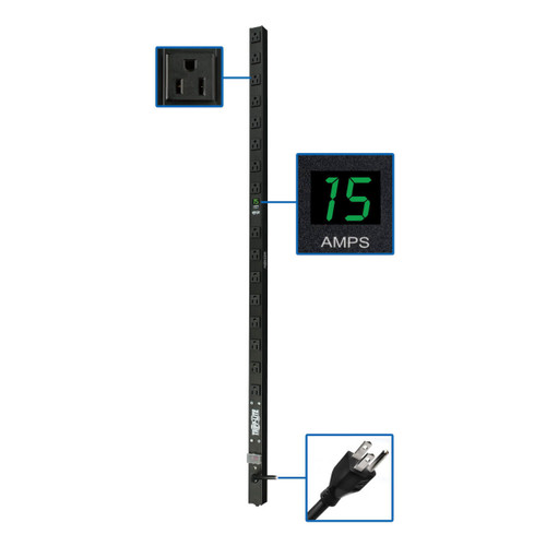 PDUMV15 | Tripp Lite | power distribution unit (PDU) 16 AC outlet(s) 0U White PDUMV15 | Tripp Lite | power distribution unit (PDU) 16 AC outlet(s) 0U White