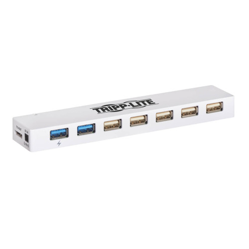 U360-007C-2X3 | Tripp Lite | interface hub USB 3.2 Gen 1 (3.1 Gen 1) Micro-B 5000 Mbit/s White