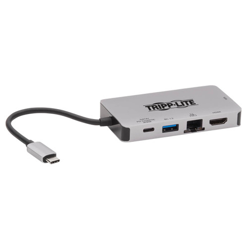 U442-DOCK6-GY | Tripp Lite | notebook dock/port replicator Wired USB 3.2 Gen 1 (3.1 Gen 1) Type-C Gray