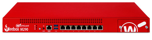 WGM29000203 | WatchGuard | Firebox M290 hardware firewall 1180 Mbit/s WGM29000203 | WatchGuard | Firebox M290 hardware firewall 1180 Mbit/s