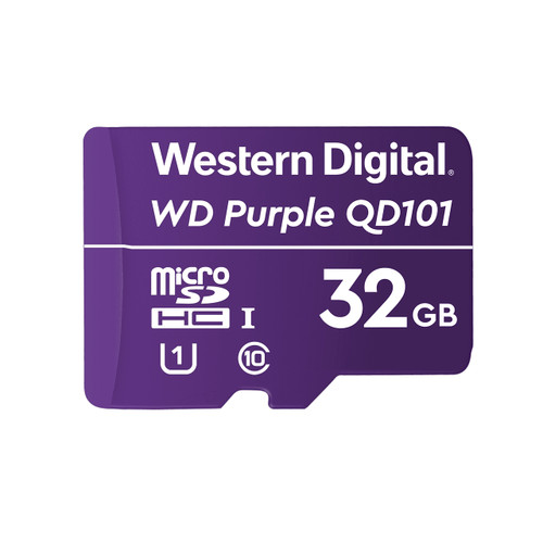 WDD032G1P0C | Western Digital | WD Purple SC QD101 32 GB MicroSDHC Class 10