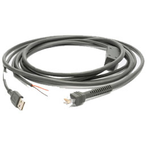 CBA-U06-S09EAR | Zebra | 4 pin USB Type A USB cable 106.3" (2.7 m) USB A Gray CBA-U06-S09EAR | Zebra | 4 pin USB Type A USB cable 106.3" (2.7 m) USB A Gray