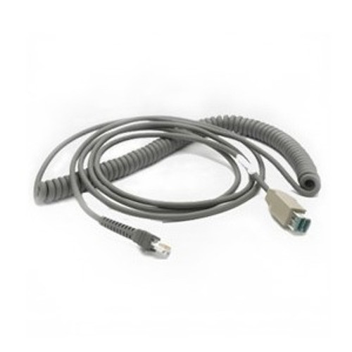 CBA-U08-C15ZAR | Zebra | USB cable 177.2" (4.5 m) USB A Gray