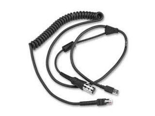 CBA-UF5-C09ZAR | Zebra | serial cable Black USB Type-A Mini-DIN (8-pin)