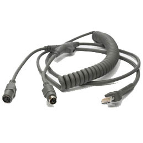 CBA-K02-C09PAR | Zebra | KBW Wedge PS/2 9ft Power Port PS/2 cable 106.3" (2.7 m) Gray CBA-K02-C09PAR | Zebra | KBW Wedge PS/2 9ft Power Port PS/2 cable 106.3" (2.7 m) Gray