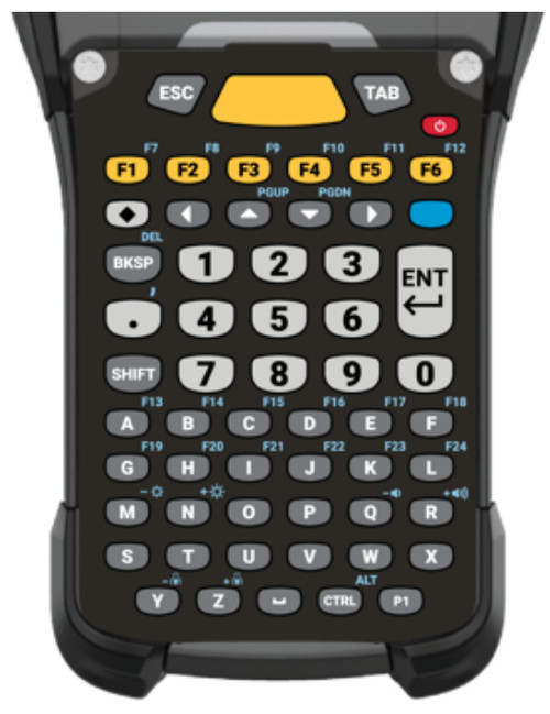 KYPD-MC9358ANR-01 | Zebra | mobile device keyboard Black, Gray Alphanumeric English