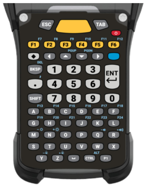 KYPD-MC9358ANR-01 | Zebra | mobile device keyboard Black, Gray Alphanumeric English KYPD-MC9358ANR-01 | Zebra | mobile device keyboard Black, Gray Alphanumeric English