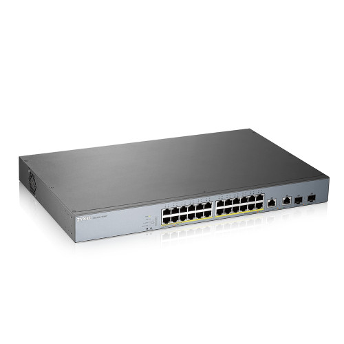 GS1350-26HP | Zyxel | EU0101F network switch Managed L2 Gigabit Ethernet (10/100/1000) Power over Ethernet (PoE) Gray