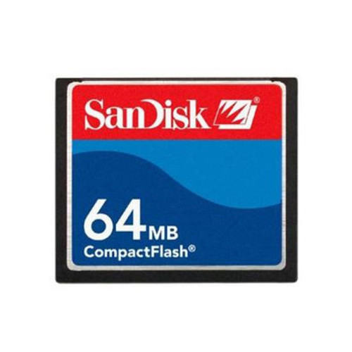SDCFB-64-A10-New | Sandisk | 64Mb Compactflash (Cf) Memory Card For Digital Cameras And Pda'S