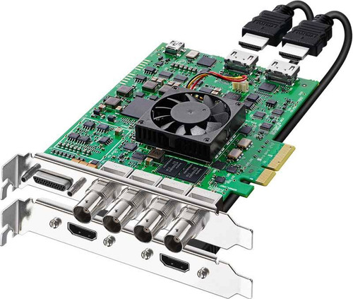 BlackMagic BMDPCB211H Design DeckLink 4K Extreme Capture Card X4 SDI - Compatible with professional video editing setups