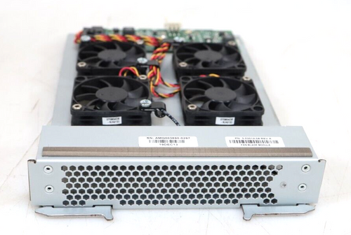 Dell PowerVault ML6000 SNC 7404 Blade Fan Card, compatible with F6DGJ, server fan card, mounted in server rack