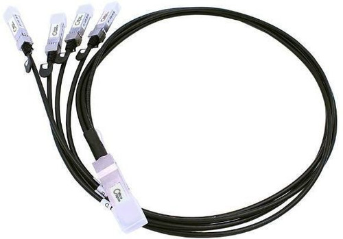 Extreme Networks Brocade 4X10GE QSFP+ to 4SFP+ Cable 1M for Networking Equipment