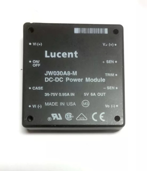 Lucent JW030A8-M DC-DC Power Module 35-75V In 5V 6A Out - Compatible with various systems and devices