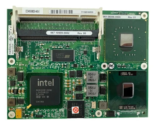 Radisys CE945GM2B-440-0 95x125mm COM Intel Celeron-M 440 SBC for Type 2, 061-06056-000 servers Radisys CE945GM2B-440-0 95x125mm COM Intel Celeron-M 440 SBC for Type 2, 061-06056-000 servers