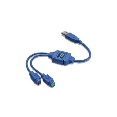 TRENDnet TU-PS2 USB to PS/2 Converter Type A Male for USB 1 devices