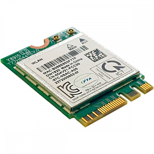 Dell 02NM4Y Wireless Card WLAN Wifi Bluetooth M.2 Dual Band DW1820 for ProLiant DL360p Gen8 Servers