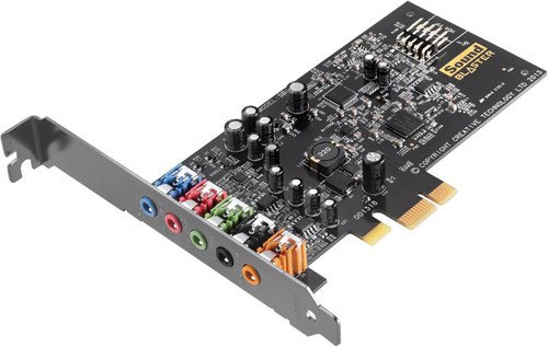 SB1570 | Creative | Blaster Audigy FX 5.1 PCIe Sound Card SBX 24-Bit 70SB157000000