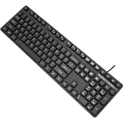 JKUS0U11S1 | SIIG| Industrial Grade Washable & Dustproof USB Multimedia Keyboard
