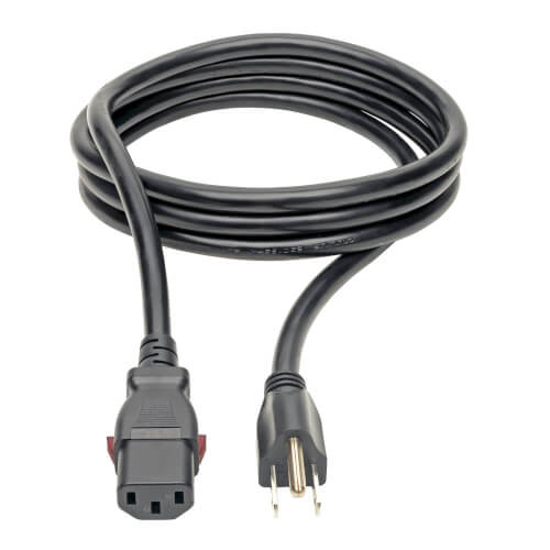 P007L06 | Tripp Lite| Computer Power Cord NEMA 5-15P to Locking C13 Heavy-Duty 6ft