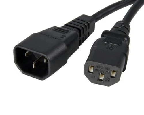 PXT1001 | StarTech | 1ft 0.3m Power Extension Cord