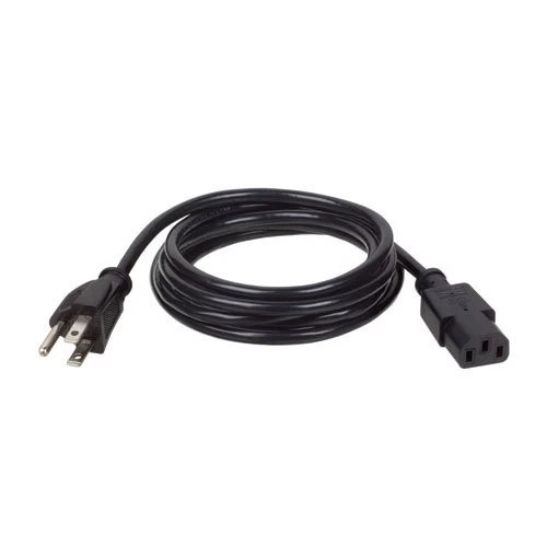 P006-066 | Tripp Lite | 6ft 5-15P to C13 10A 18AWG 6' Computer Power Cord Cable