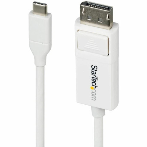 CDP2DP2MBW | StarTech | 6.6ft USB-C to DisplayPort 1.2 Cable