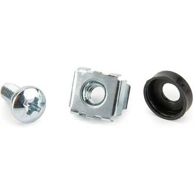 Y10E080-S1 | Rocstor | M5 Rack Screws Nuts Cpnt 20 Silver M5 Nuts