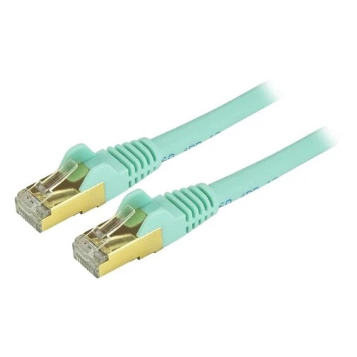 C6ASPAT2AQ | StarTech | 2ft Cat6a Shielded Patch Cat6a Ethernet Cable