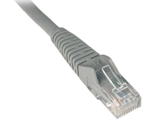 N201-025-GY | Tripp Lite | 25ft Cat6 Gigabit Snagless Molded Patch Cable