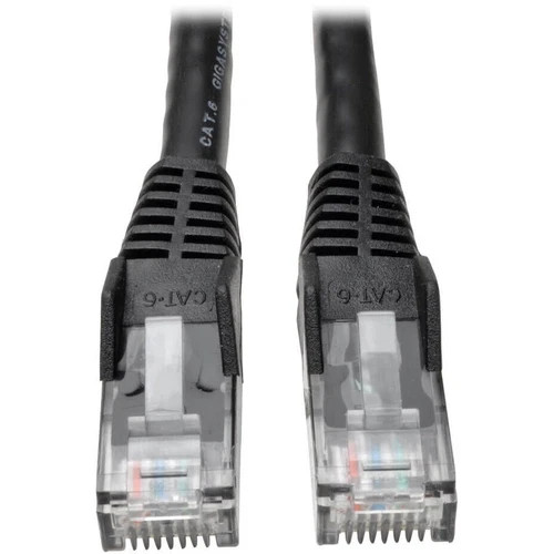 N201100BK | Tripp Lite | 100ft Cat6 Gigabit Snagless Molded Patch Cable