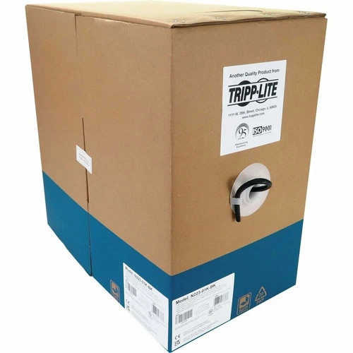 N22301KBK | Tripp Lite | 1000ft Cat6a 10G Solid Core UTP Ethernet Cable