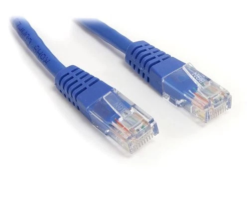 M45PATCH2BL | StarTech | Cat5e Ethernet Cable 2ft Blue Molded Patch Cable