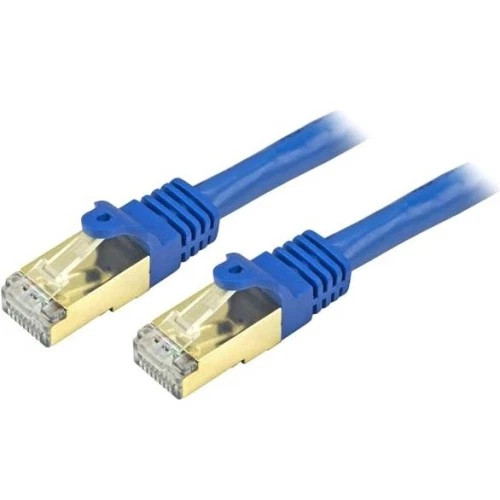 C6ASPAT2BL | StarTech | 2ft Blue Cat6a Shielded Patch Cat6a Ethernet Cable